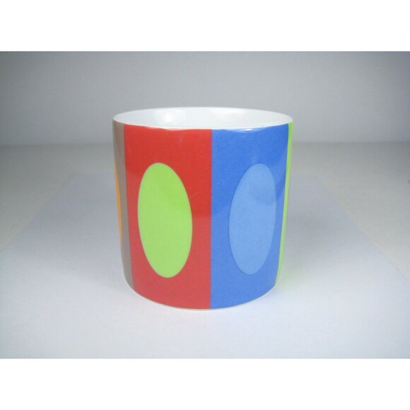 Swid Powell Gene Meyer Stars Porcelain Ceramic Coffee Mug Thailand - Picture 4 of 10